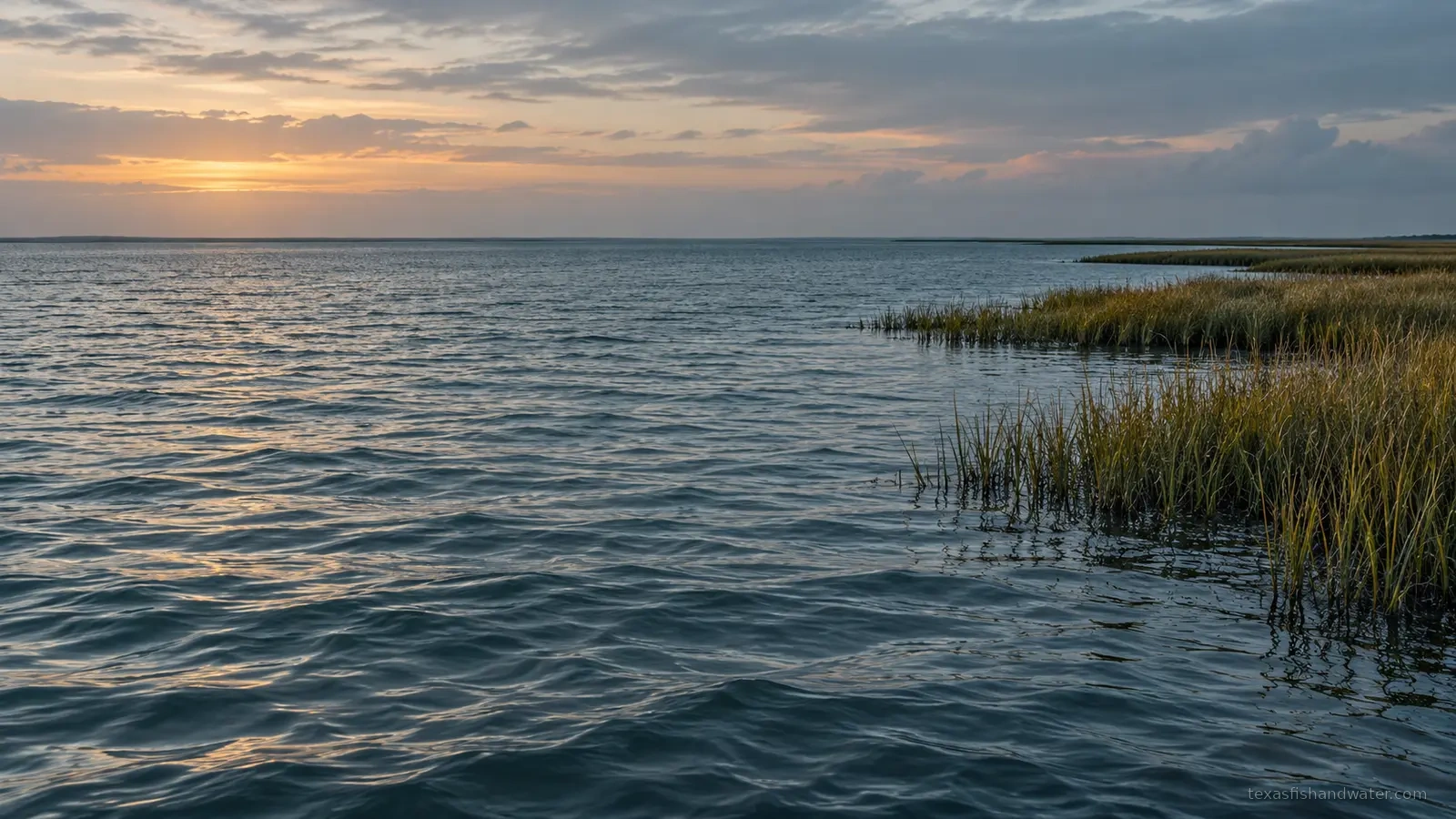 East Matagorda Bay inspired coastal scenery
