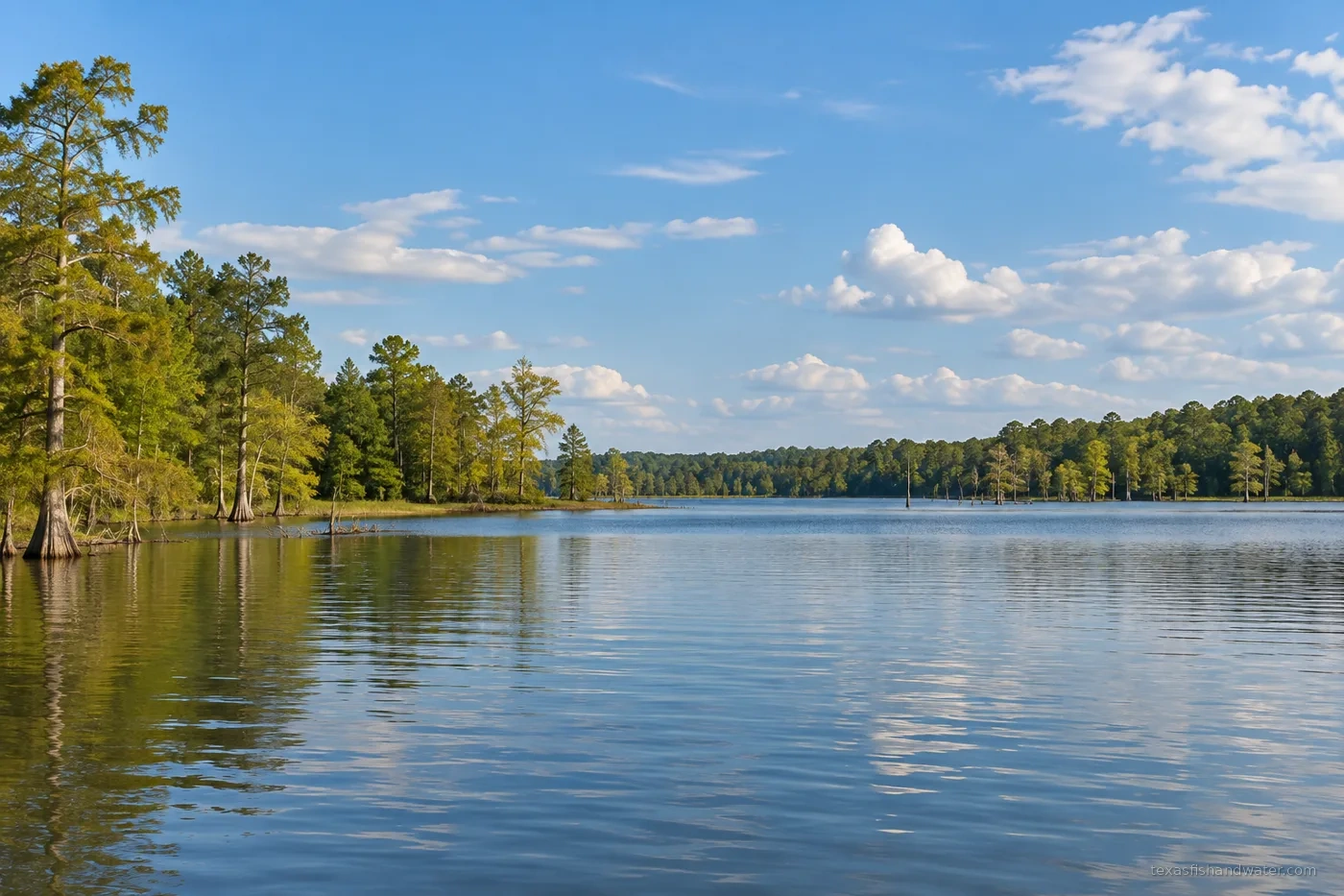 Monticello inspired lake illustration