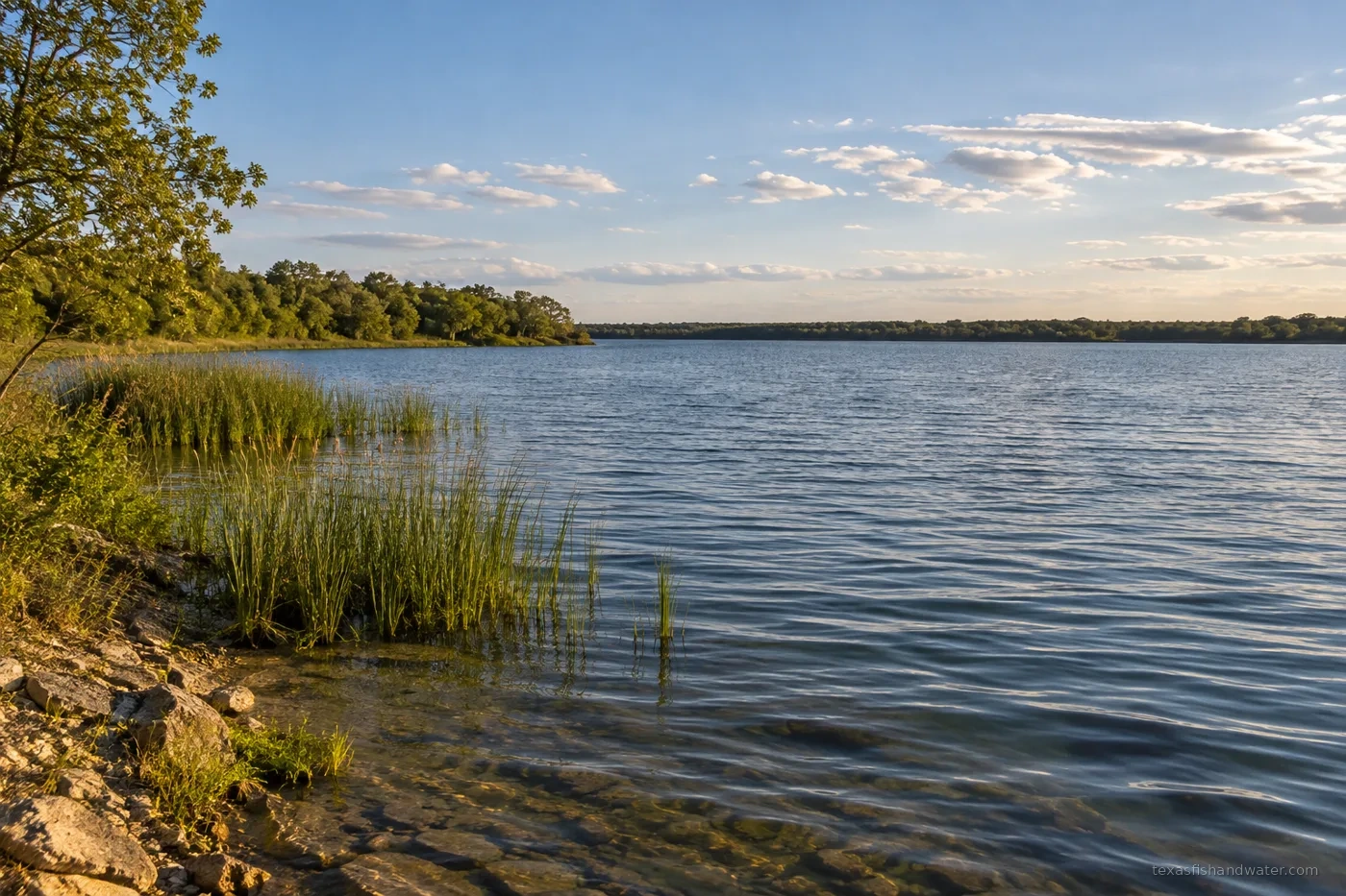 Walter E. Long inspired lake illustration